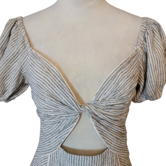 Significant Other Australian Brand Linen Rockpool Mini Dress Size 6 - Picture 4 of 7